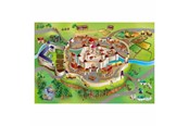 Pokój dzieciecy - Achoka Play mat Castle Middle Ages 100x150cm - 11226-E2