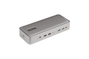 Stacja dokujaca - StarTech.com 129UE-USBC-KVM-DOCK Dual-Laptop USB-C KVM Docking Station Dual Monitor 4K 60Hz DisplayPort Dock 5-Port USB Hub GbE 90W/45W Power Delivery to Two Laptops Windows/Mac 2-Host KVM Dock - 129UE-USBC-KVM-DOCK