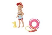 Lalki i akcesoria - Barbie Chelsea Can Be… Lifeguard Doll And 6 Career-themed Accessories Including Life Buoy - HKD94