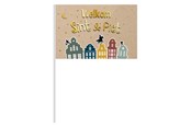 Zabawki - Folat BV Waving flag 'Welcome Sint & Piet' 30x20cm - 65696