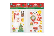 Pokój dzieciecy - Creative Craft Group Christmas Window Stickers (Assorted) - 800037