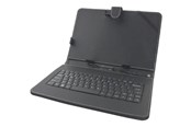 Klawiatura - Esperanza CASE WITH KEYBOARD FOR 10.1" TABLETS MADERA EK125 - Etui z klawiaturą - Czarny - EK125