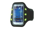 Telefon - Inne akcesoria - GEAR Sport ArmBand LED L Universal ex. iPhone5/5s/SE Black - 658798