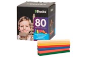 Klocki konstrukcyjne - BBlocks Building Boards Color 80dlg. - BBL80-N