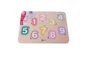 Zabawki dla niemowląt - Classic World Wooden Puzzle Figures - 54433