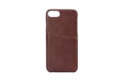 Telefon - Pokrowiec i etui - ONSALA Mobilecover Brown iPhone 6/7/8/SE Creditcard Pocket - 588501