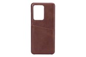 Telefon - Pokrowiec i etui - ONSALA Mobilecover Brown Samsung S20 Ultra Creditcard Pocket - 588527