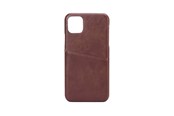 Telefon - Pokrowiec i etui - ONSALA Mobilecover Brown iPhone 11 Pro Max Creditcard Pocket - 588515