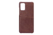 Telefon - Pokrowiec i etui - ONSALA Mobilecover Brown Samsung S20 Plus Creditcard Pocket - 588525