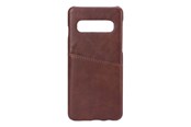 Telefon - Pokrowiec i etui - ONSALA Mobilecover Brown Samsung S10 Creditcard Pocket - 588529