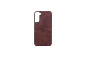 Telefon - Pokrowiec i etui - ONSALA Mobilecover Brown with Cardpocket Samsung S22+ - 588599