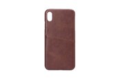 Telefon - Pokrowiec i etui - ONSALA Mobilecover Brown iPhone X/XS Max Creditcard Pocket - 588507