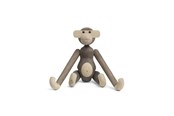 Dekoracje - Kay Bojesen Monkey small oak/smoked oak - 39257