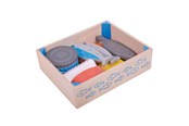 Zabawki drewniane - Bigjigs Wooden Box with Fish - BJ475