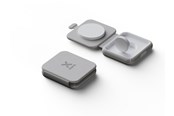 Telefon - Adapter i Ladowarka - Xtorm Foldable Wireless Travel Charger 2in1 15W White - XWF21