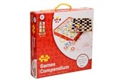 gry-planszowe-karciane-i-kosci - Bigjigs Wooden Board Games 4in1 - BJ355