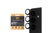 Telefon - szklo ochronne - PanzerGlass Hoops™ Camera Lens Protector Samsung Galaxy S24 | S23 | S23 Plus | Black - PANZER1207