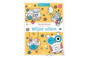 Kreatywne gry - Wins Holland My Glitter Coloring Book Wise Owls - PT2150