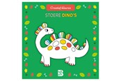 Kreatywne gry - Standaard Uitgeverij Creative colors - Tough dinosaurs - 9789403222905