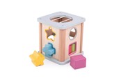 Zabawki dla niemowlat - Bigjigs Wooden Shape Sorter 9 pcs. -FSC 100% - 33010