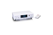 Odbiornik / Wzmacniacz AV - Lenco KCR-190WH - DAB+/FM Kitchen Radio with Bluetooth® LED Lighting and Timer - DAB+ radio - Biały - KCR190WH