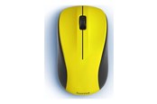 Myszka - Hama MW-300 V2 mouse - Myszy - Optyczny - 3 - Żółty - 00173023