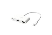 Stacja dokujaca - j5create 3-1in-1 USB-C Multi Dock (with 100W PD) - JCA379EW-N