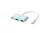 Stacja dokująca - j5create 3-1in-1 USB-C Multi Dock (with 100W PD) - JCA379EC-N