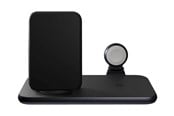 Telefon - Adapter i Ladowarka - ZENS Aluminium 4 in 1 Stand Wireless Charger 45W USB PD white - ZEDC15W/00
