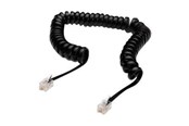 Kabel sieciowy - DIGITUS ASSMANN phone cable - 2 m - black - Czarny - 2m - AK-460101-020-S