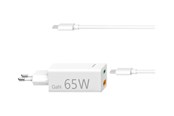 Telefon - Adapter i Ładowarka - Hama power adapter - USB Type A USB-C - 65 Watt - 00200016