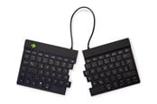 Klawiatura - R-Go Tools R-Go Split Break - keyboard - with integrated break indicator - QWERTZ - German - black - Klawiatury - Niemcy - Czarny - RGOSBDEWLBL