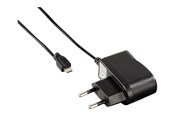 Telefon - Adapter i Ladowarka - Hama Travel Charger power adapter - Micro-USB Type B - 136198