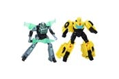Figurki - Transformers EarthSpark Cyber-Combiner Bumblebee and Mo Malto Action Figure Set - 2-Pack - F84395L00