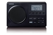 Radio DAB i budzik - Lenco MPR-035BK - Compact portable FM radio with LCD display - Black - FM - Mono - MPR-035BK