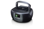 Radio DAB i budzik - Lenco SCD-860BK - Portable DAB+/FM Radio with Bluetooth® CD Player and large LCD colour display - Black - DAB/DAB+/FM - Stereo - SCD-860BK