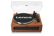Gramofon - Lenco LS-430BK - Record Player with 4 built-in speakers - Brown - Gramofon Brązowy - LS430BN