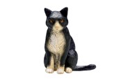 Zabawki - Mojo Farmland Sitting Cat Black/White - 387371 - 387371