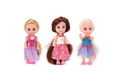Lalki i akcesoria - Beau Baby  Mini Baby Doll Princess 11cm (Assorted) - 02056Z