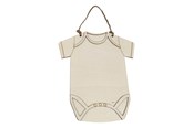 Zabawki drewniane - Playwood Wooden Bodysuit with Hanger Plywood - sl128AB