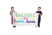 Zabawki - Colorations - Decorate your own Nylon Banner Large White Set of 2 - CHBIGBAN