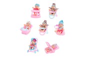 Lalki i akcesoria - Beau Baby Mini Baby Doll Sitting 12cm - 02096Z