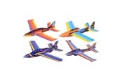 Samochody i pojazdy - Johntoy Foam Airplane Jumbo 45cm (Assorted) - 24510