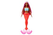 Lalki i akcesoria - Barbie A Touch of Magic Mermaid - Red - HRR04