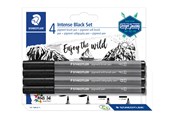 Przybory do pisania i rysowania - Staedtler Intense Black Set 4 pcs - 37 BK4-1