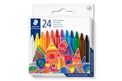 Przybory do pisania i rysowania - Staedtler Wax crayon 8mm 24pcs.box - 220 08 C24