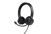 Sluchawki, zestaw sluchawkowy - Trust Ayda USB-ENC (USB-A + USB-C) - Black - 25089
