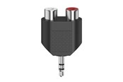 Kable - rózne - Hama 2x RCA to 3.5 mm jack - cable gender changer - 00205187