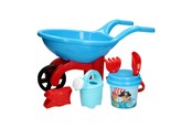 Zabawki na zewnątrz - Androni Wheelbarrow with Pirate Beach Set - 6323-00PI
