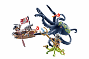 Playmobil - Playmobil Piraci - Bitwa z gigantyczną ośmiornicą - 71419